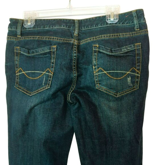 Mossimo Supply Co Size 13 Bootcut Distressed Jeans - Picture 7 of 11